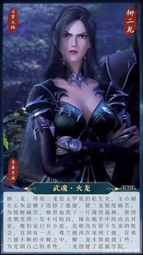 斗罗大陆人物图鉴011-020