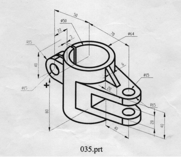 ug练习图纸答案