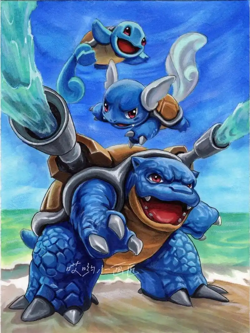 精灵宝可梦|日常绘画 笔下精灵宝可梦