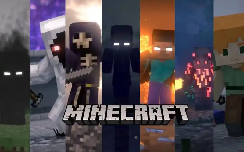 【minecraft燃向剪辑/1080p/衔接踩点向】帅就完事了!