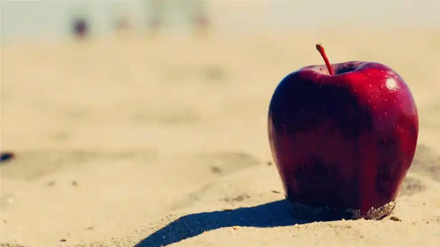 可口的红苹果高清桌面壁纸