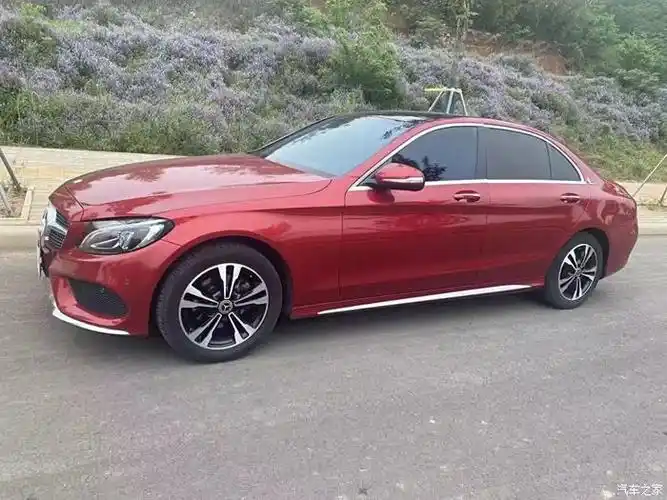 出售本人自用车,2016年奔驰c200l,极品车况,满天星中