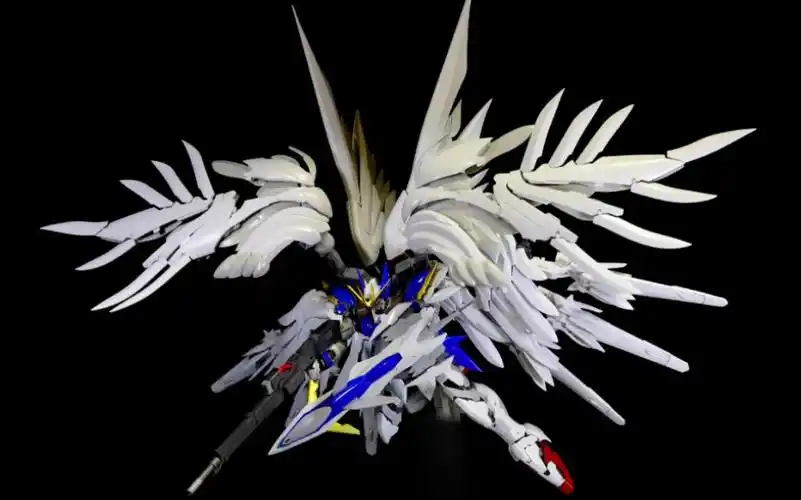 hirm飞翼零式ew素体 fix样式翅膀 白雪姬改件华丽胶摄