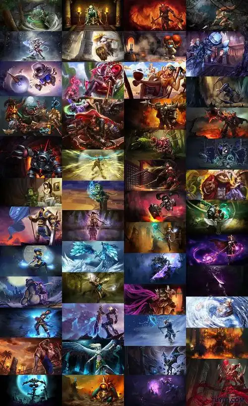 英雄联盟lol人物游戏海报psd源文件