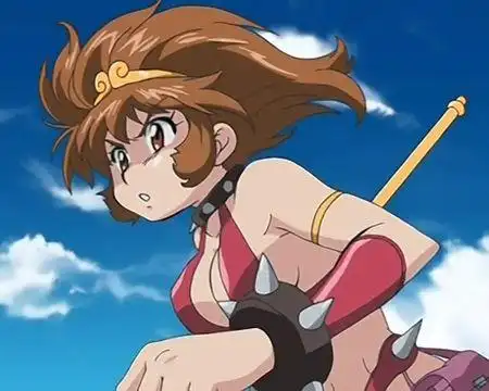 求女版孙悟空的动漫图片