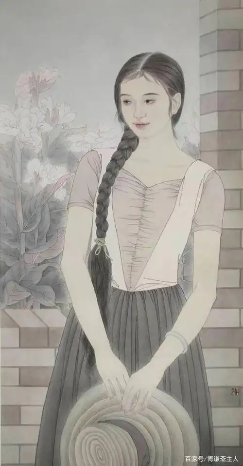 宁静恬和,超凡脱尘——王桂香的工笔人物画赏析 - 艺术圈 - 嘉利资讯