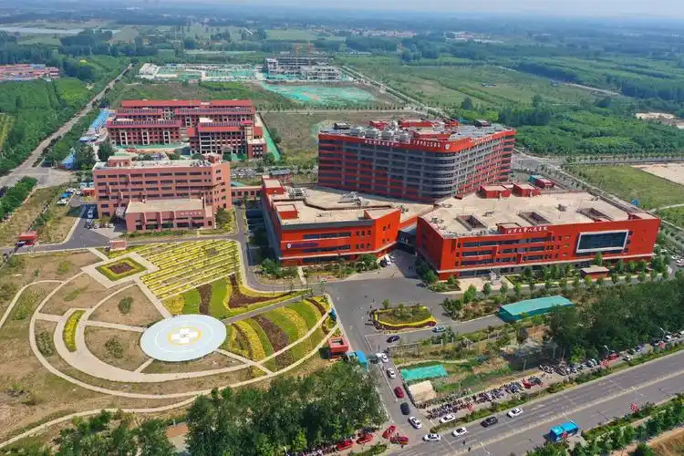 北京大学人民医院通州院区外景.