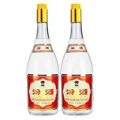 汾酒黄盖将军汾55度950ml2瓶清香型白酒