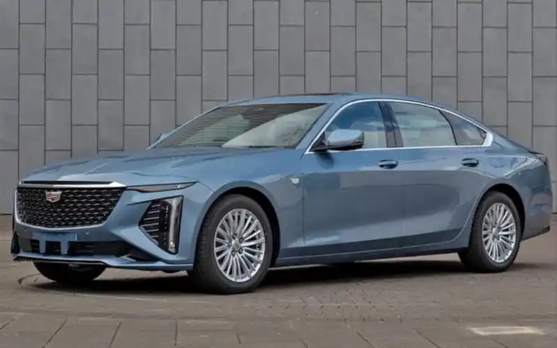 凯迪拉克又成功了,2023款凯迪拉克ct6亮相,全新外观 双联屏