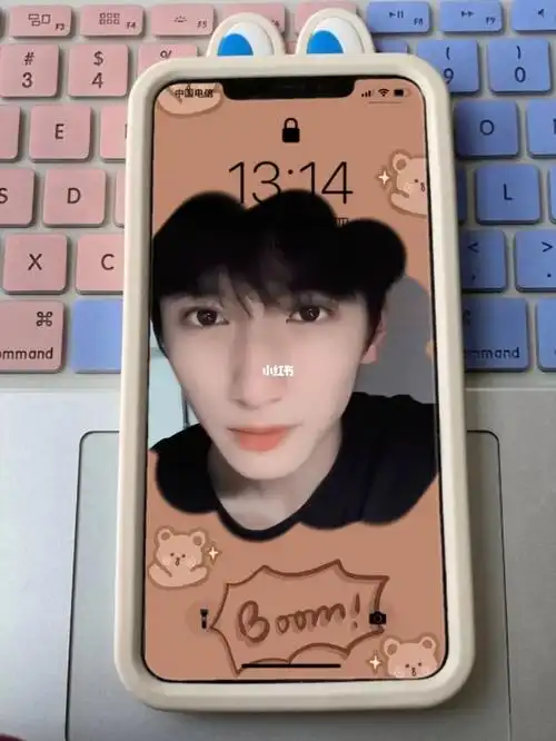 严浩翔超可爱软萌小熊壁纸0606