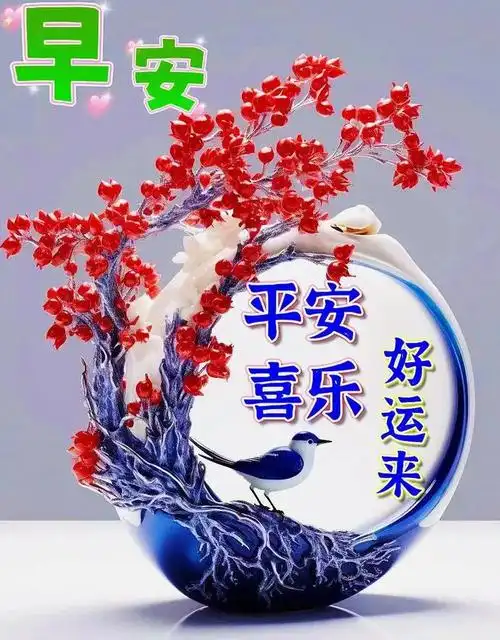 早上好温馨唯美早安祝福语图片问候语