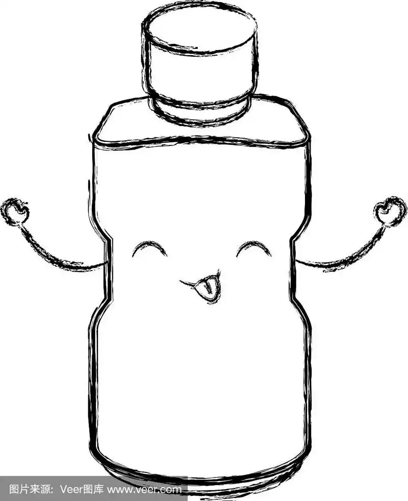 塑料瓶卡哇伊性格