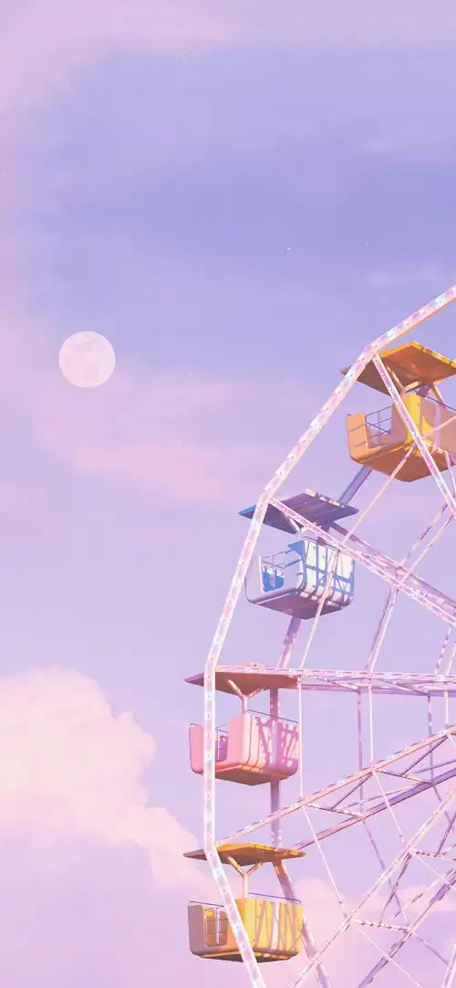 粉色 壁纸 仙女 粉蓝系 小清新