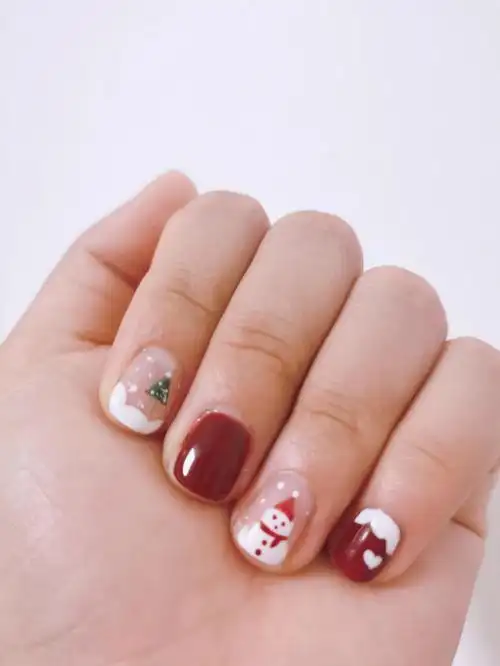 圣诞美甲