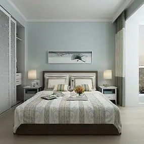 良志嘉年华现代简约风格卧室装修案例效果图