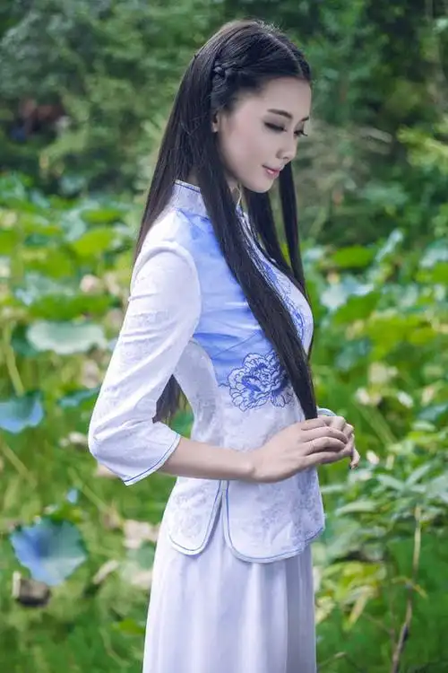 清新文雅有着青春气息的江南小女子(多图)