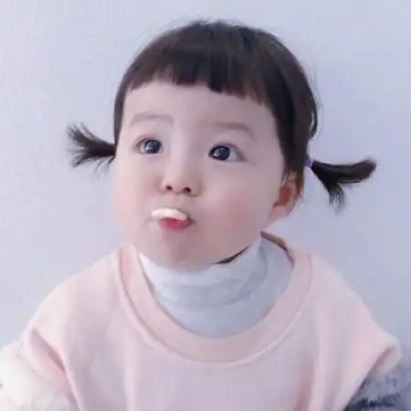 可爱萌娃头像图片小女孩