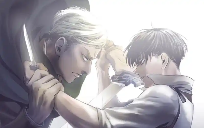 【团兵】【埃尔文x 利威尔】那是从来都没有后路的悬崖_哔哩哔哩_bili