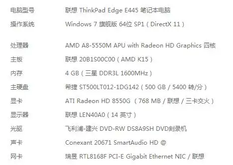 联想e445可以玩剑灵吗? 求大神解脱
