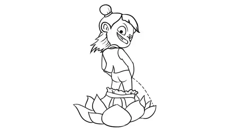 哪吒简笔画 哪吒简笔画画法