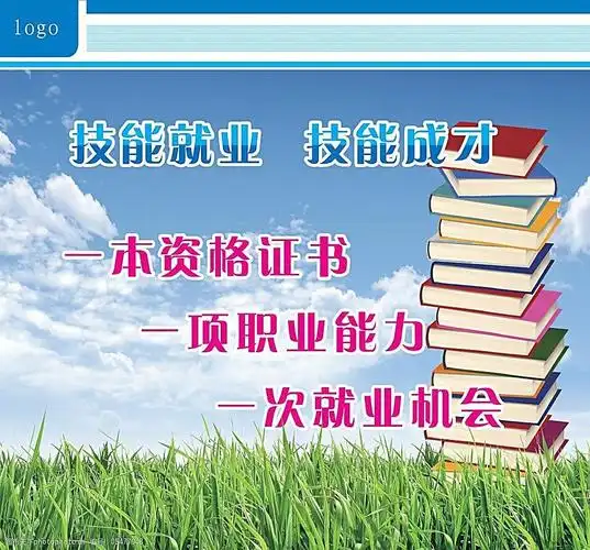 职业培训学校宣传海报