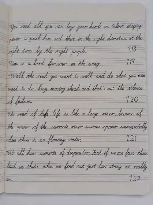 只要5天,就能写好漂亮的连笔英文!