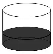 如图圆柱形容器的底面半径是10厘米高是20厘米里面盛有一部分水其中盛