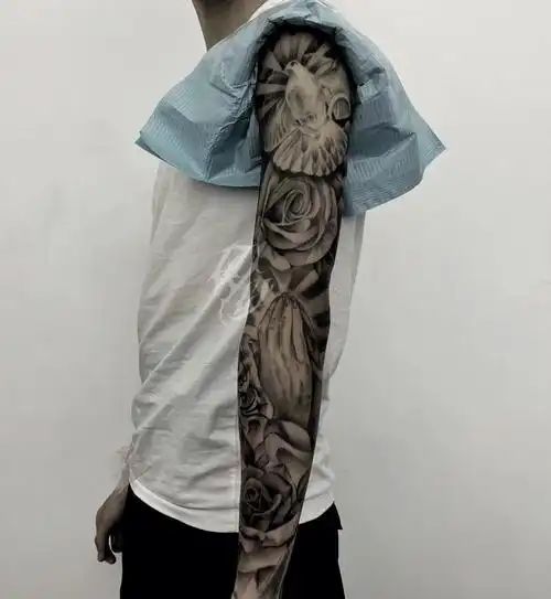 永不过时的经典纹身素材花臂纹身