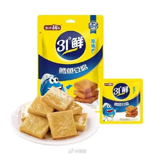盐津铺子 鱼豆腐85g*3袋,12.