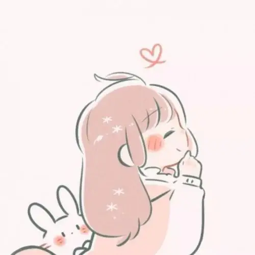 73我们在一起情侣头像女头高清小清新简约