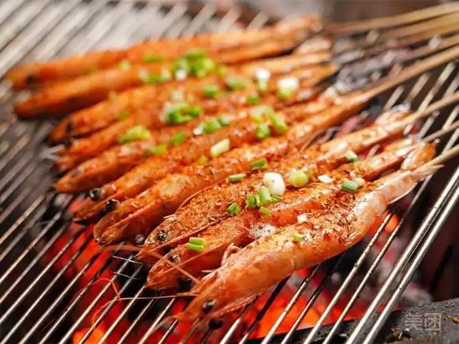 烤海虾图片