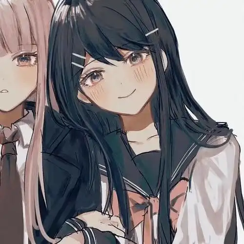 特别甜特别好看的闺蜜头像