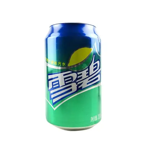 雪碧清爽柠檬味汽水易拉罐碳酸饮料330毫升