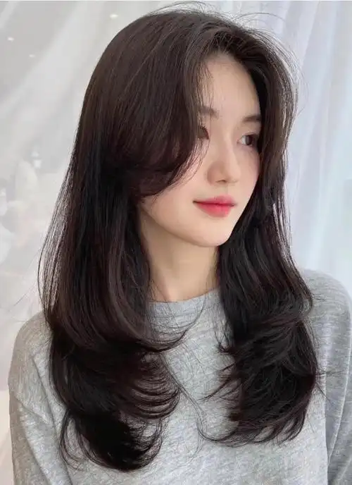 中长发烫发发型 2023中长发发型图片-思宇生活