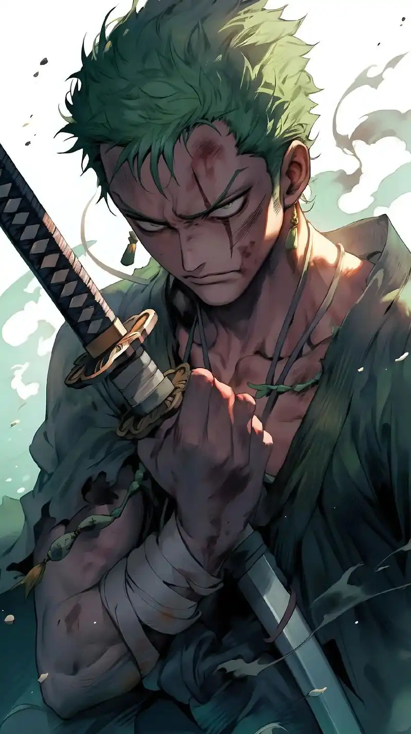 将精力花在起招式名字的海贼王最帅男人—罗罗诺亚索隆.#索隆  - 抖音