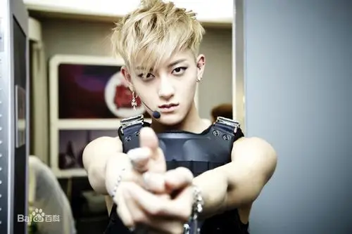 求黄子韬帅气一点的照片,规格:20*14cm