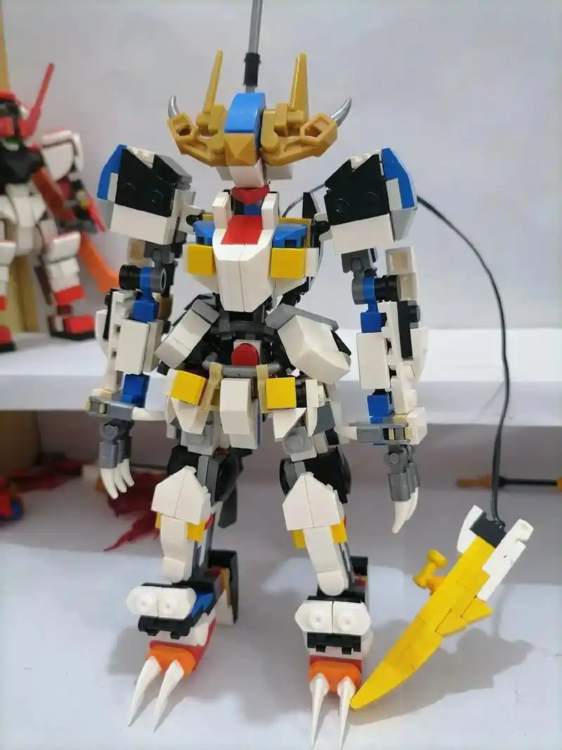 巴巴托斯天狼座帝王形.#乐高moc #高达 #巴巴托斯狼王 - 抖音