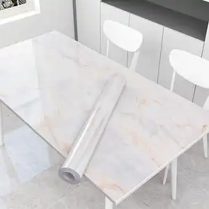 桌面贴纸餐桌防水防油防烫书桌子翻新改造桌布大理石桌贴自粘加厚