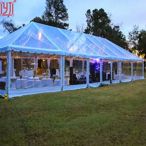 露天欧式庆典篷房商业聚会户外庆典篷房pvc透明户外大帐篷