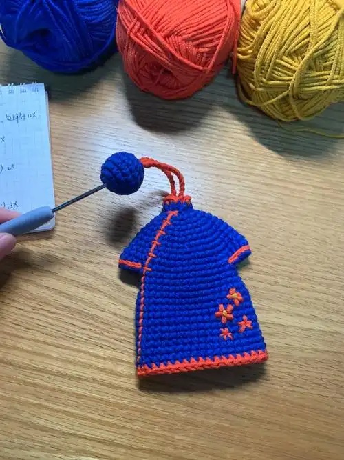 旗袍钥匙包整理了图解