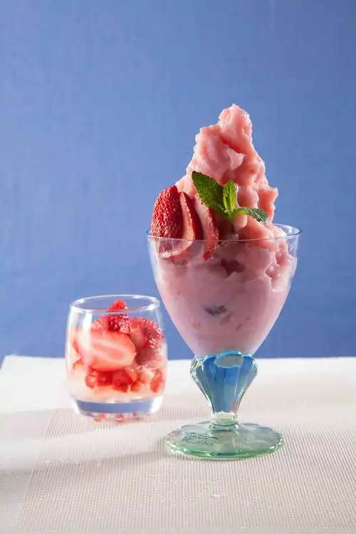 草莓冰沙