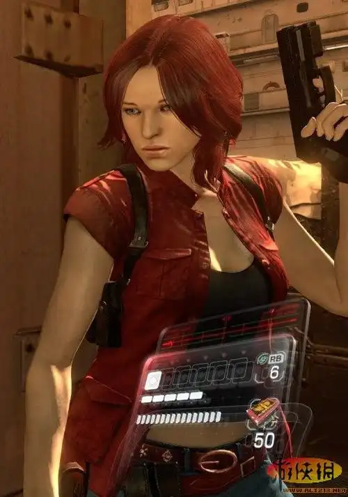 生化危机6海伦娜红服装白背心mod覆盖版