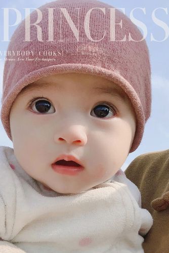 可爱漂亮男女宝宝海报大照图片婚房墙贴画萌婴儿孕妇备孕胎教画报