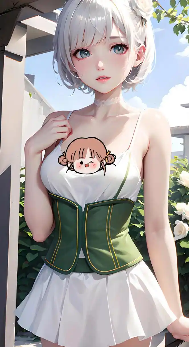 二次元美少女# 青春无敌美少女哈哈