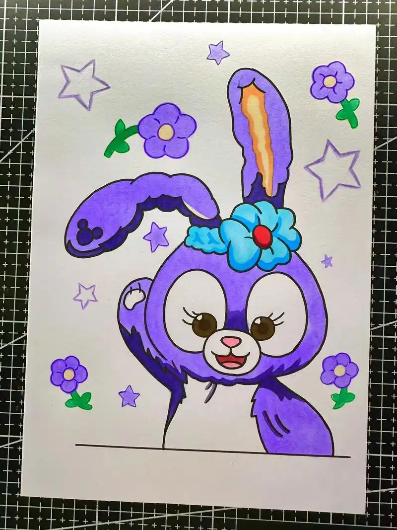 星黛露简笔画卡通画分享教程过程～#星黛露 #简笔画 #画画 - 抖音