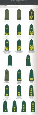 【引用】台湾军队的军衔服饰