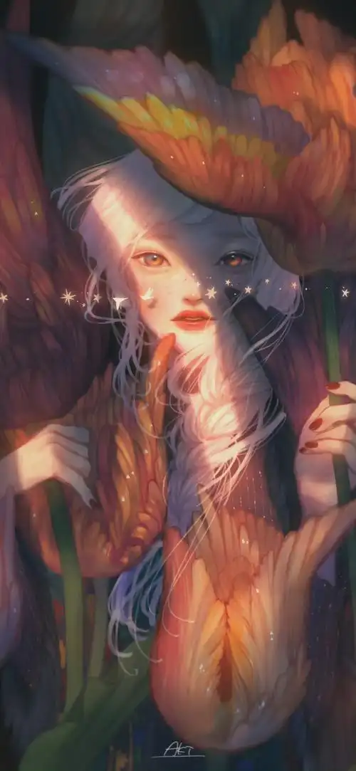 插画师0623笔下绝美的插画作品