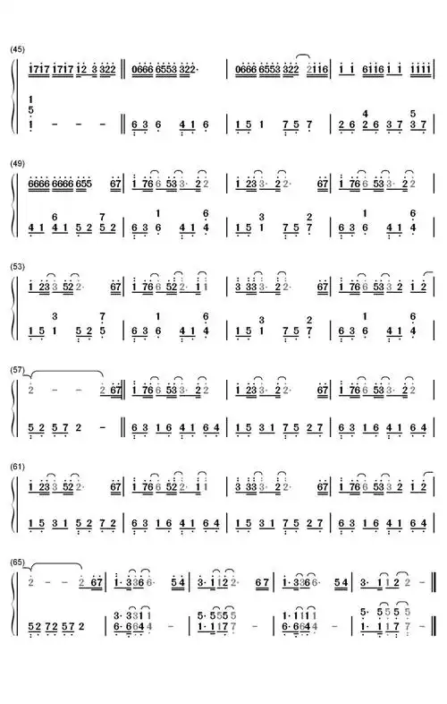 邓紫棋《句号》钢琴简谱_柏通乐器