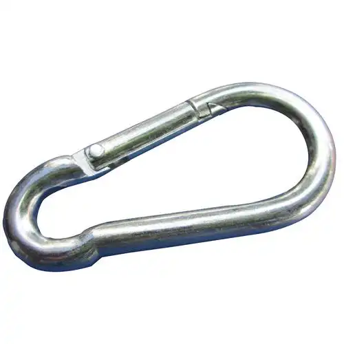 工矿灯吊链链条闭合吸顶盘挂钩安全钢丝绳挂链葫芦钩弹簧钩