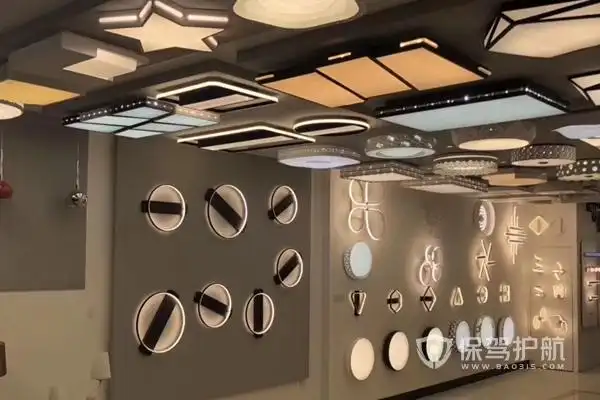 灯饰店装修效果图-保驾护航装修网